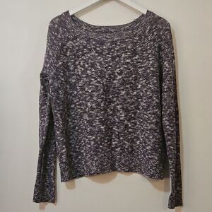 Lou & Grey Lightweight Woven Sweater size L